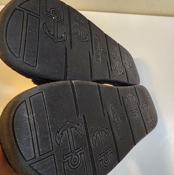 NAUTICA men's Black Slides size XL (13) - Picture 5 of 11